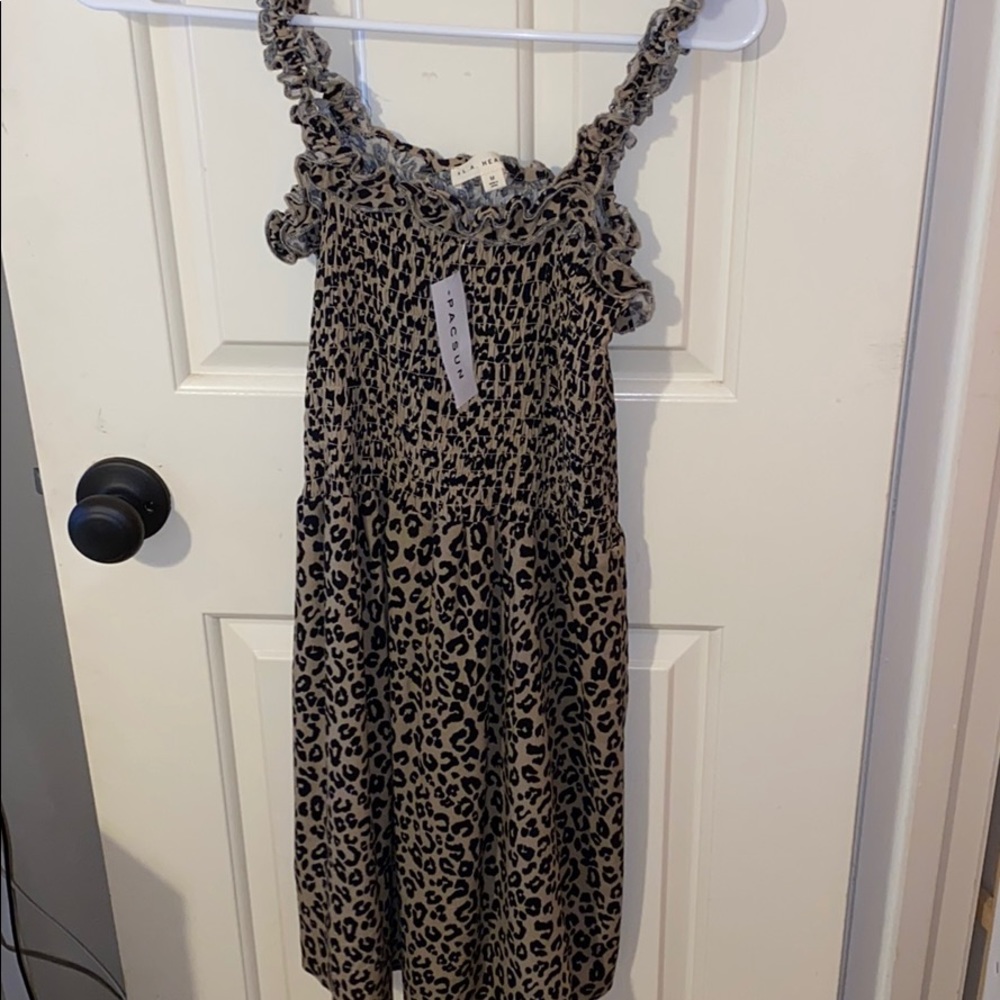 NWT Pacsun leopard dress 🐆